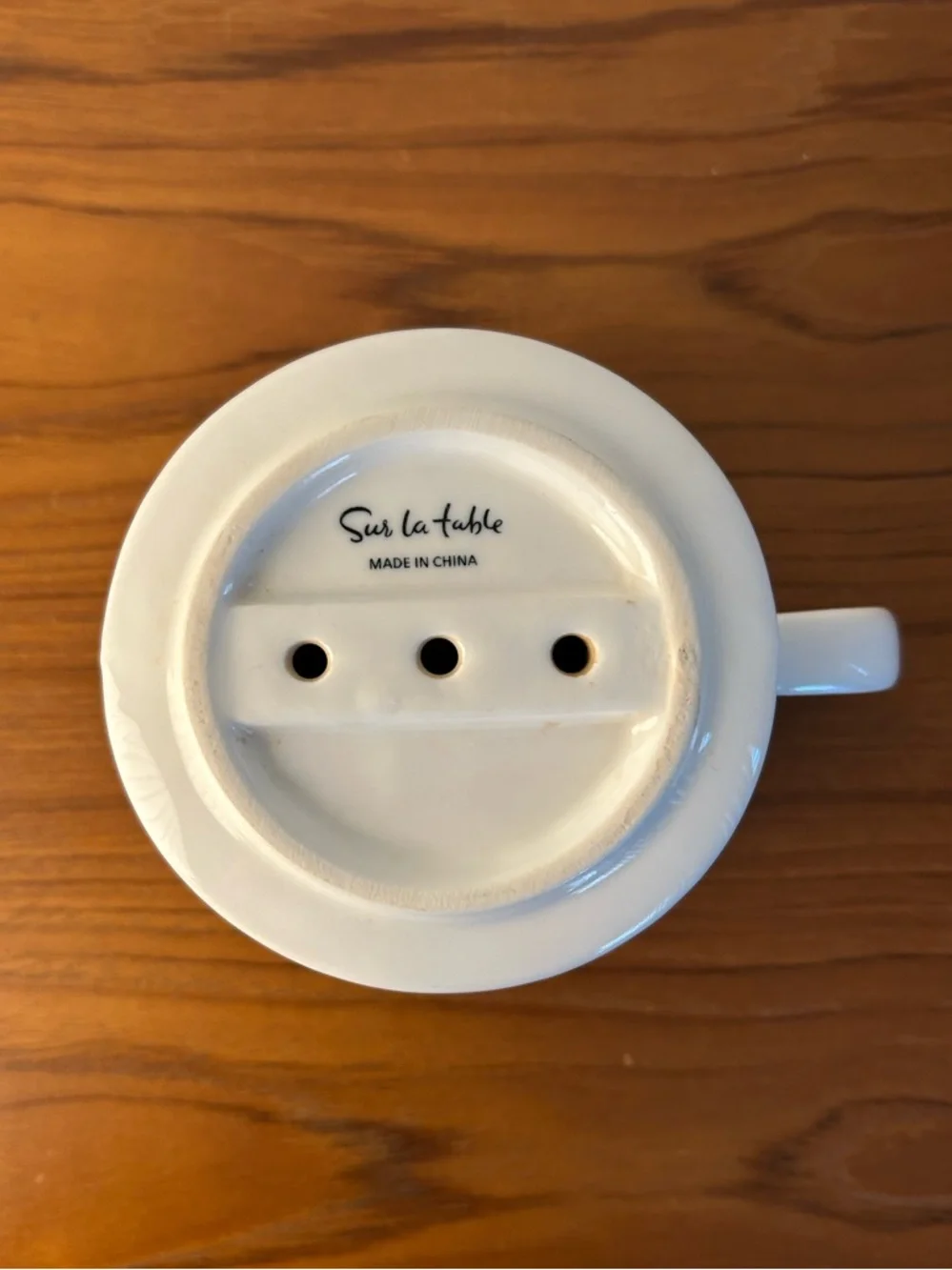 Sur La Table White Ceramic Coffee Dripper - Classic Pour Over